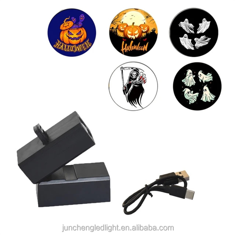 black Halloween theme