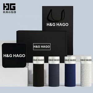 HAGOメンズ下着6個通気性ソフト快適下着モイスチャー-ウィッキングメンズボクサーブリーフ - Product Image 2