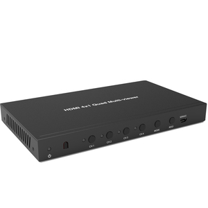 Conmutador sin costuras 4x1 HDMI Quad multivisor, compatible con salida VGA, convertidor Full HD - Product Image 5