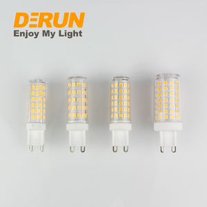 หลอดไฟ LED G9 6W เทียบเท่า60W หลอดฮาโลเจน3000K 540LM AC 120V G9สำหรับไฟ LED บ้าน LED-G9