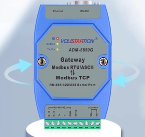 ADM-5850G工业Modbus网关Modbus RTU ASCII至Modbus TCP ADM-5850G - Product Image 3