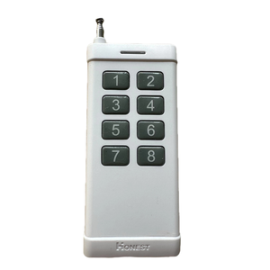 6/8/12 pulsante telecomando WIRELESS codice fisso per il codice 315M/433MHZ RF telecomando - Product Image 1
