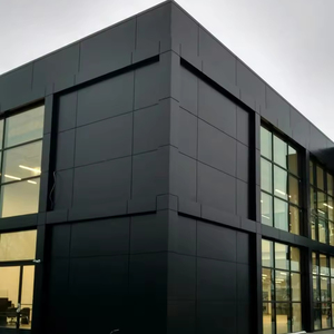 Alucobond <strong>Acm</strong> Black 3mm/4mm/5mm PVDF Facade Materials Aluminum Composite Panel for Interior or Exterior Wall <strong>Cladding</strong> - Product Image 1