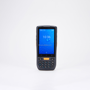 Nuevo Android 9,0 NFC Industrial PDA Escáner de código de barras Dispositivo PDA 4G LTE para almacén Pdas Terminal de huellas dactilares de mano resistente Pos - Product Image 1