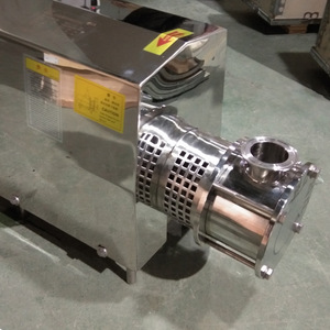 1.5KW高粘度ケチャップステンレス鋼ポジティブディスプレースメントポンプ衛生フレキシブルインペラローターポンプ - Product Image 5