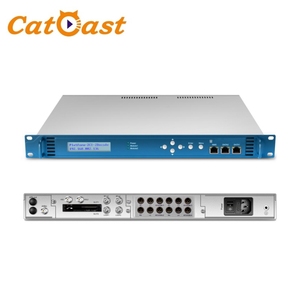 2*<strong>RF</strong> DVB-S/S2 DVB-T/T2 DVB-C 2*IP <strong>ASI</strong> <strong>Input</strong> 4 Channel XLR AES/EBU <strong>Output</strong> Satellite Audio Decoder - Product Image 5