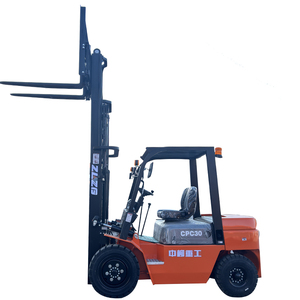 Carretilla elevadora de combustión interna de 3 toneladas adecuada para transportar mercancías en contenedores y logística de carga y descarga. - Product Image 2
