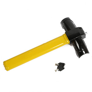 T-Style <strong>Cars</strong> Anti Theft Travel Locking Steering Wheel High Security <strong>Lock</strong>, Prying-Resistant, Universal Model - Product Image 1