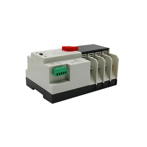 AC elektrik mikro Transfer anahtarı için özelleştirilmiş 4P çift güç otomatik Transfer anahtarı (ATS) ray mikro anahtarı - Product Image 4