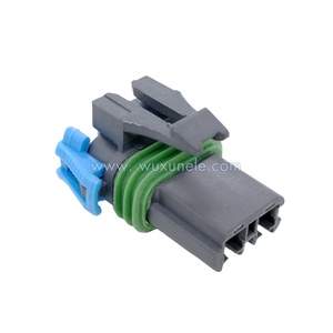 <strong>Delphi</strong> 12129487 Automotive Electrical Sealed Wire <strong>Connector</strong> 2 Pin Connectors - Product Image 2