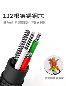 Nslibey สายเคเบิลข้อมูลโทรศัพท์มือถือชาร์จเร็วไนลอนทอสำหรับ PS4 PS5 Xbox One Elite 2 USB C Type-C พอร์ต Micro USB - Product Image 5