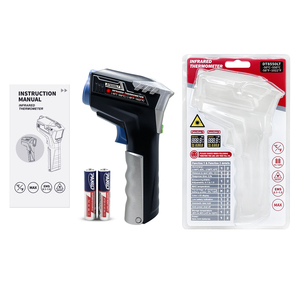 Termómetro infrarrojo digital láser DT8550LT(-50-550C) con pantalla LCD a color con sensor de temperatura - Product Image 6