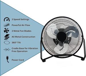 9 "tốc độ cao <span class=keywords><strong>fan</strong></span> 3 tốc độ 360 độ nghiêng Carry xử lý kim loại công nghiệp tầng <span class=keywords><strong>fan</strong></span> đối với Trang chủ, văn phòng & nơi làm việc HJ-9AFM - Product Image 6