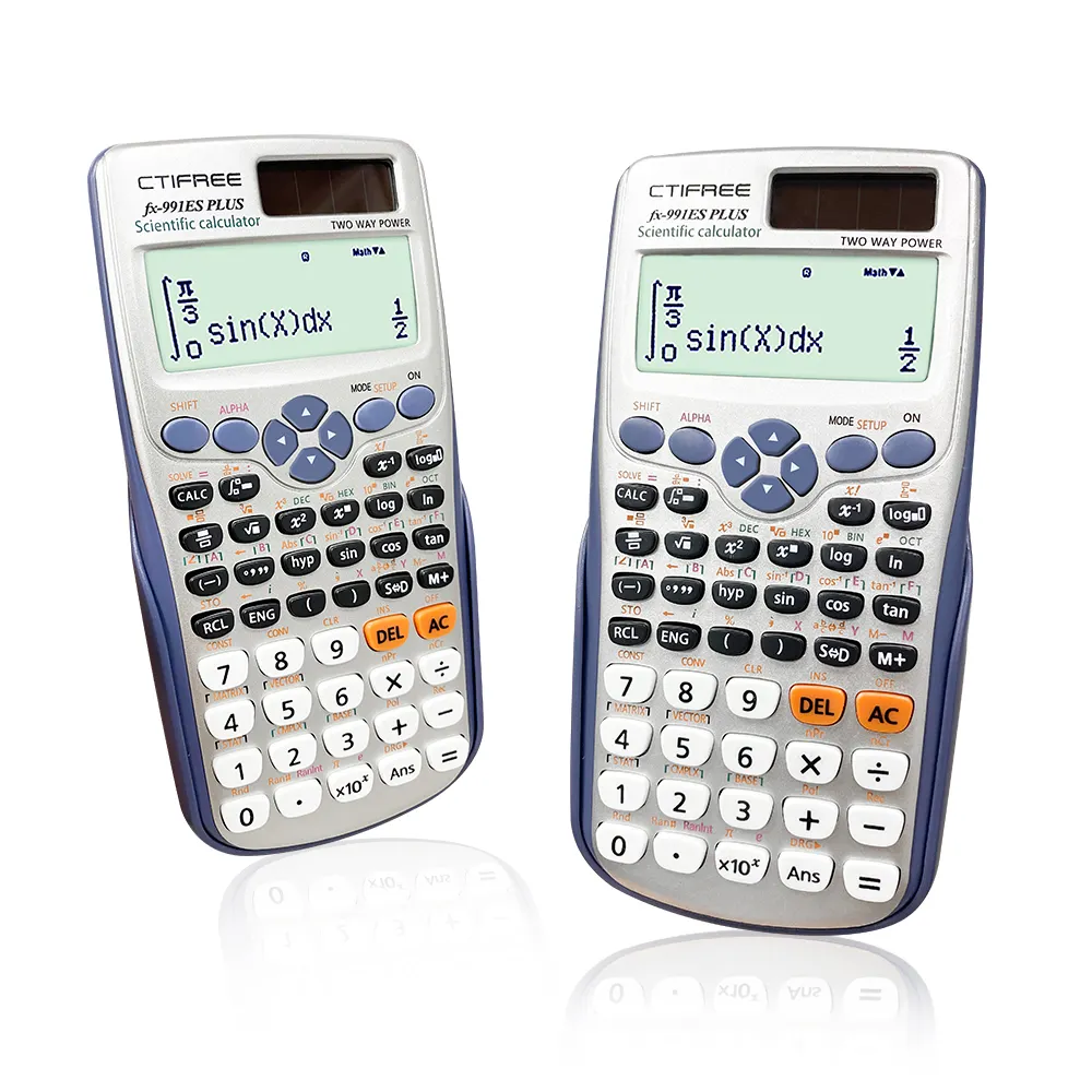 Middelbare School Student Product FX-991ESP Abs Materiaal 417 Functionele Groene Pcb School Rekenmachines Student Science Calculators