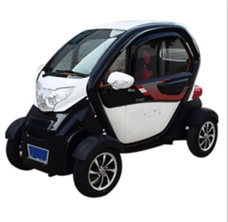 Mini coche eléctrico de cuatro ruedas, vehículo pequeño, barato