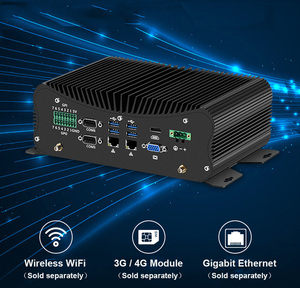Mini PC de escritorio sin ventilador HLY Core i5 8250U DDR4 RS232 2 LAN SATA VGA GPIO PS2 LPT ordenador Industrial integrado de baja potencia - Product Image 6