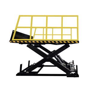 Sollevatore a forbice idraulico a grande carico con grande piattaforma di installazione fissa per attrezzature per la movimentazione dei materiali di fabbrica - Product Image 4