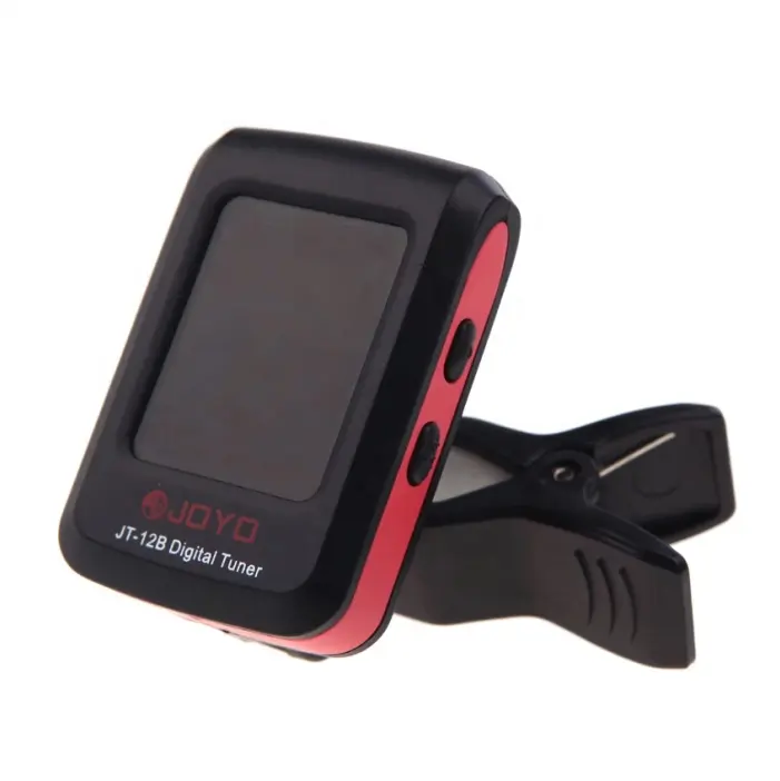 Diretto della fabbrica OEM Digital Clip-on Guitar Tuner per Basso Chitarra Ukulele e Violino Joyo JT-12B