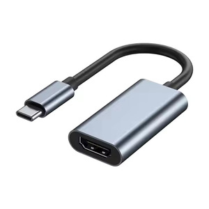 USB C至高清MI适配器4K/30hz多显示电缆兼容苹果手机、苹果笔记本、苹果平板电脑、安卓视频音频输出 - Product Image 1