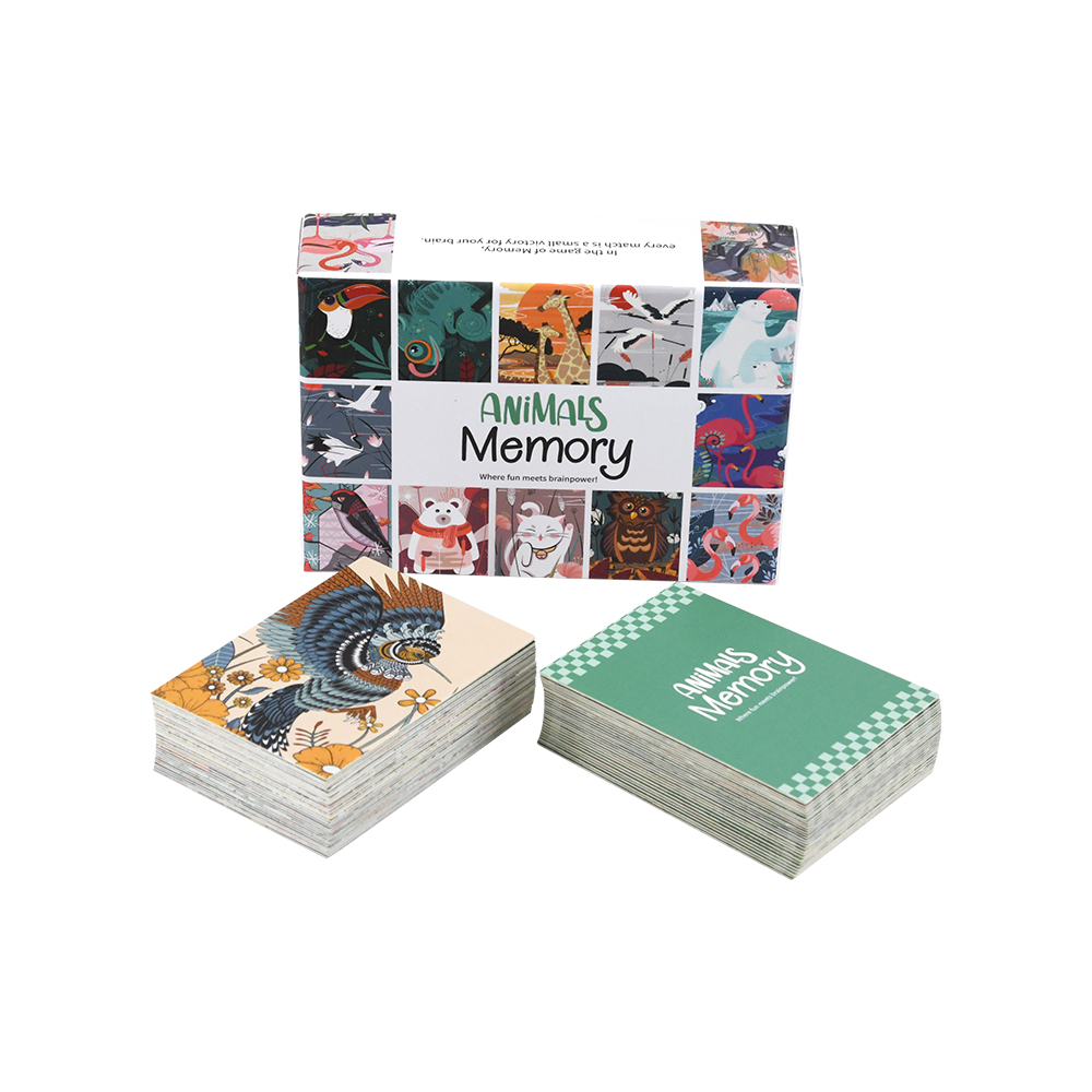 Gioco di carte con la memoria 01