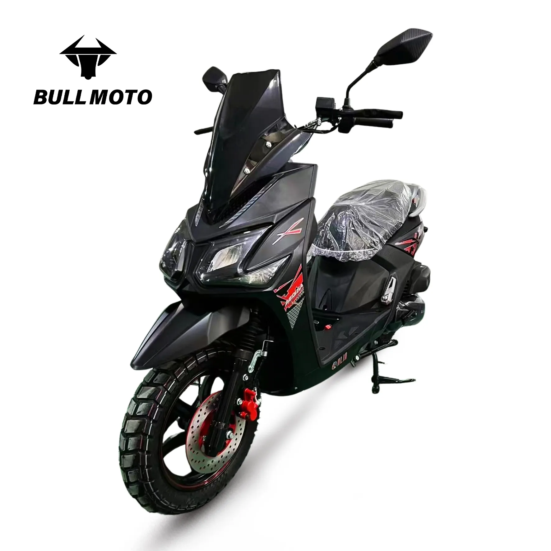E moto à essence scooter à pédales vélo 100cc 125cc moto à essence motorisée mini scooter 150cc avec siège pour adulte 2022