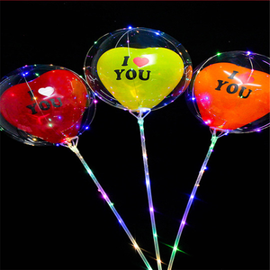 Yüksek parlak strobe dize şenlikli doğum günü partisi süslemeleri renk değiştiren led bobo balon ışığı - Product Image 3