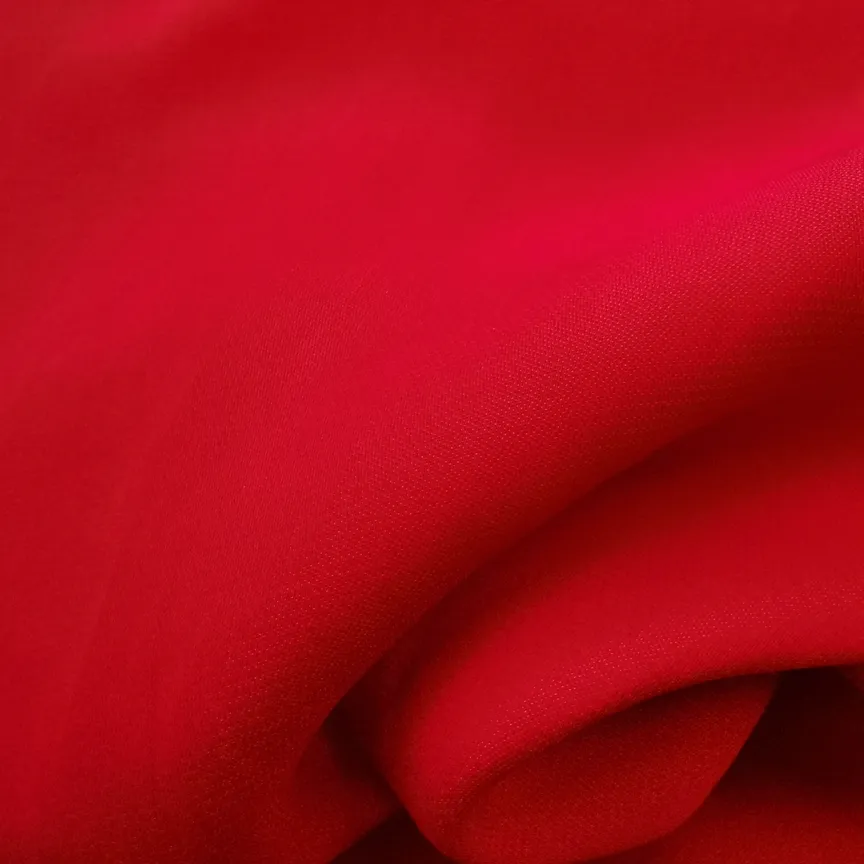Slik Like Soft Handfeeling 100% Polyester Fabric Chiffon Fabric Luxury Satin Fabric For Dress Tops Pajamas Sleepwear