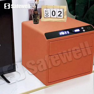 SWJW-08パーソナルユースビッグダブル多機能高級アプリ電子ロック付き隠しジュエリーセーフボックスのロックを解除 - Product Image 2