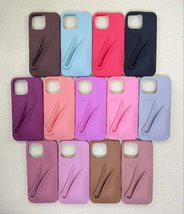 Hot Popular <strong>Rhode</strong> Lip Balm Gloss Holding Mount Lipstick Lipgloss Silicone Phone case for iphone 16 15 14 13 12 11 Pro <strong>Max</strong> Plus