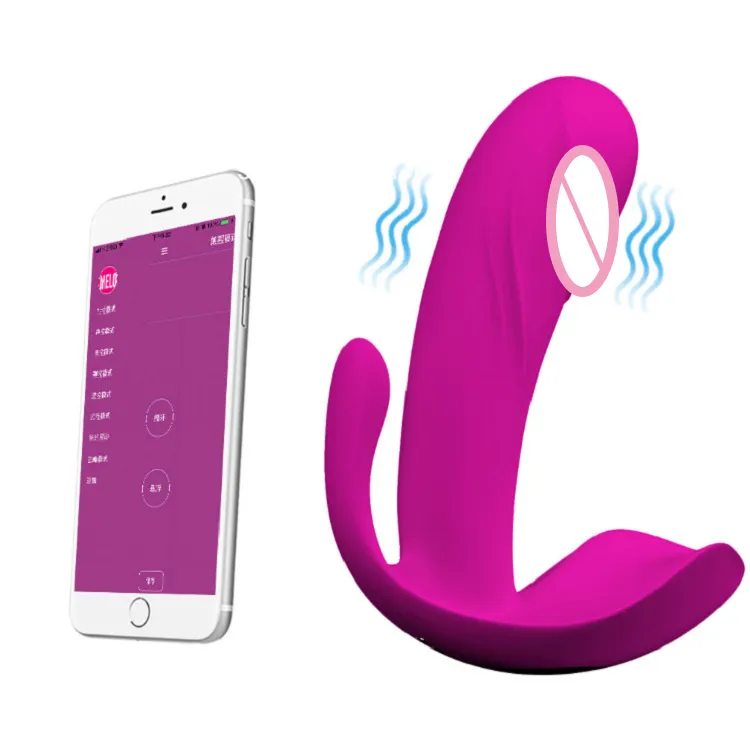 En çok satan 12 hız kadın giyilebilir yapay penis seks oyuncakları kadınlar vibratör App kontrol yapay penis