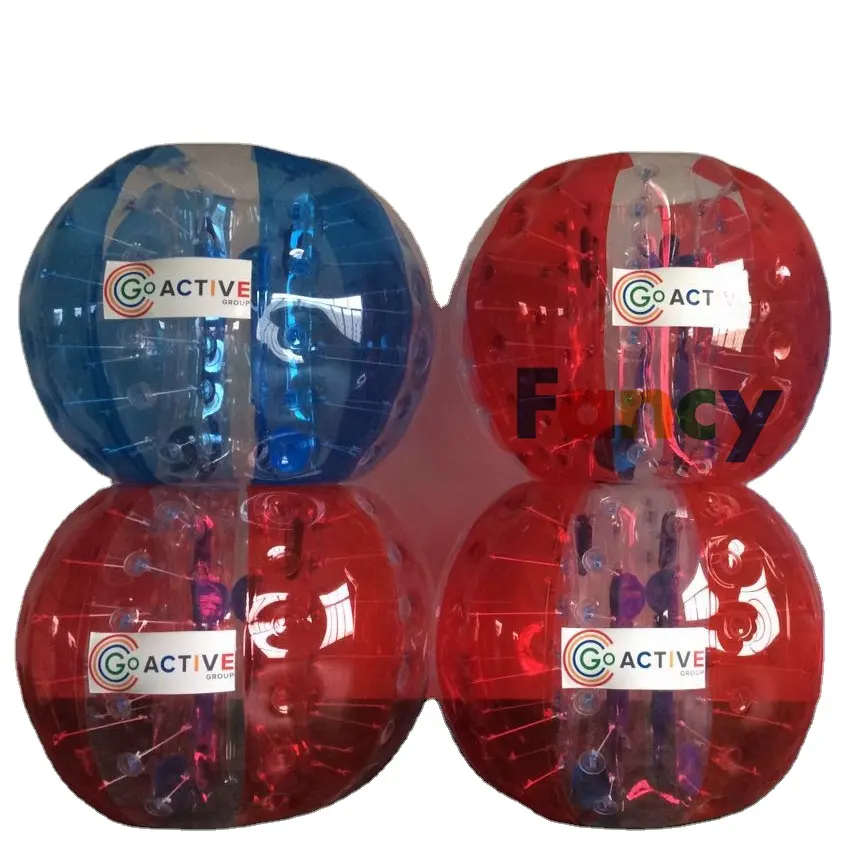 Commerciële Gigantische Opblaasbare Waterbellenbal/Mini Voetballen 2014 Verkoop
