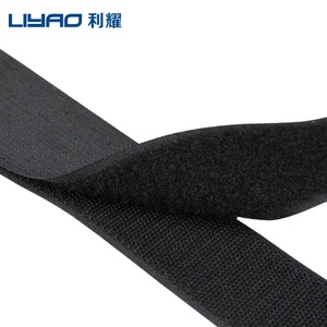 Cinta de gancho y bucle a precio de fábrica, resistencia adhesiva, nailon 30% y poliéster 70%, cinta de velcro con cierre de gancho y bucle para coser - Product Image 4