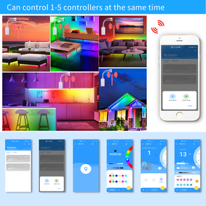 Aplicación de teléfono inteligente, controlador SPI TTL BLE para conexión Bluetooth, atenuador LED de píxeles, nuevo Control remoto de luz de píxeles - Product Image 3