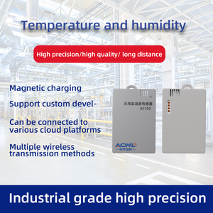 AC103L Industrial IoT Sensor de temperatura y humedad con tarjeta a prueba de agua Temperatura Humedad Monitoreo Datos Sensor inteligente