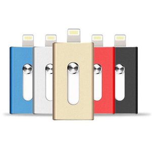 3合1金属书写笔usb pendrive OTG定制264gb 32gb 2.0指纹加密usb 3.0闪存驱动器 - Product Image 4