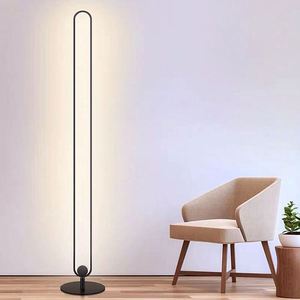 ZhogShan u型LED现代家用装饰灯彩色落地灯暖白光