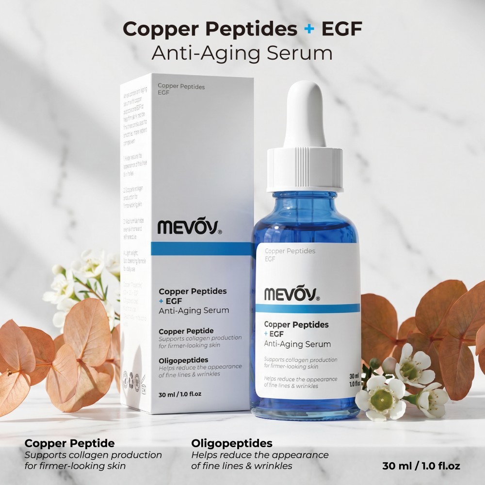 Copper Peptide 1% + 12-Peptide Anti-Aging Serum