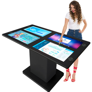 Android Capacitive 21.5 Inch Four Screen Coffe Waterproof <strong>Game</strong> Smart Interactive Restaurant <strong>Multi</strong> Touch <strong>Table</strong> - Product Image 1