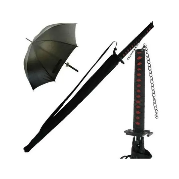 Ombrello grande katana ombrello da spada samurai in stile giapponese maschile con logo personalizzato