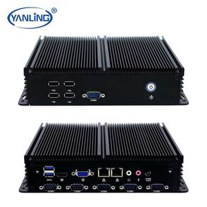 Wholesale 4th Gen Core i5 Fanless Industrial <strong>Computer</strong> VGA HD DDR3L RAM Supported Multi-port <strong>Embedded</strong> <strong>System</strong> US EU JP Plug Stock - Product Image 3