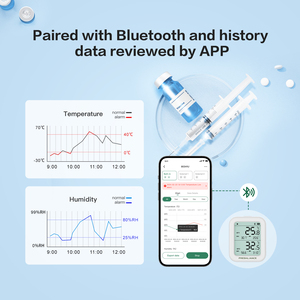 BlueTag TH30 WiFi Aplicación gratuita para iOS y Android Registradores de datos de temperatura y humedad Bluetooth - Product Image 6