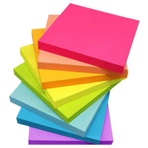 Hengxin Factory Custom Multi-Color 3x3Paper Sticky Notes Papelería con Bloc de notas personalizado - Product Image 4
