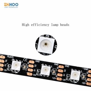 RGB Светодиодная лента WS2815 GS8208 SMD5050 SK6812 Пиксельная интеллектуальная световая лента RGB RGBW цифровая светодиодная лента - Product Image 6