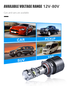 Mini 9005 Led Projector HB3 Led Headlight LED 9005 Projector LED Bulb High Beam Low Beam 9006 Led Lumen 12v for Car Light - Product Image 6