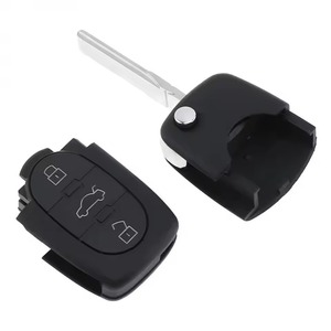 <strong>Au</strong>-di 3-Key Folding Car <strong>Remote</strong> with 48 Glass Chip and 433 Frequency 4D0837231K <strong>Remote</strong> Key with Key Blade - Product Image 4