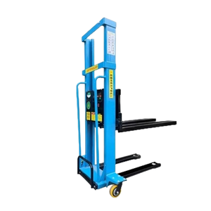 1T Auto ascensore motore a corrente continua fonte di alimentazione portatile Stacker carrello elevatore di carico efficiente per merci motore a corrente continua fonte di alimentazione