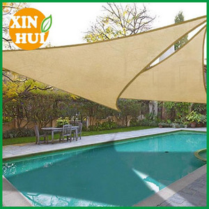 HDPE 180 gsm dreieckiger 4*4*4m wasserdichter schutz segel segelschutz