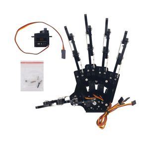 <strong>Robot</strong> Mechanical <strong>Claw</strong> Clamper Arm Left Hand Five Fingers with Servos for <strong>Robot</strong> DIY Assembled - Product Image 1