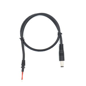 LED şerit 5.5 için SR açık uçlu 2.1 güç kablosu ile DC çıplak tel * güvenlik kamerası erkek fiş - Product Image 6