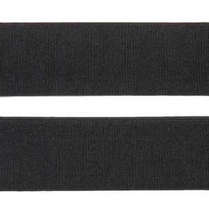 Banda elástica de color personalizado respetuoso con el medio ambiente, correa elástica de alta calidad, banda web elástica trenzada de suave punto de color negro para coser - Product Image 2